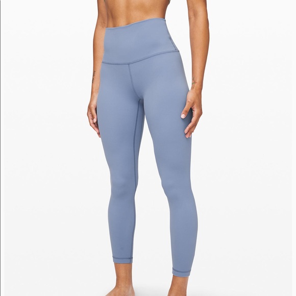 lululemon blue tights